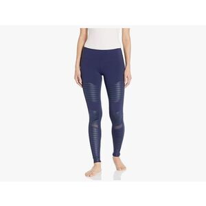 Alo yoga deep navy gray high waisted moto legging size XS